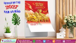 Lịch Lò Xo 7 Tờ An Hảo lichtetsaigon