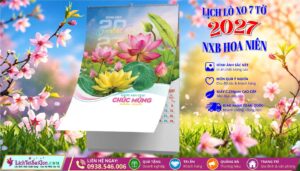 Lịch Lò Xo 7 Tờ Hoa Niên lichtetsaigon