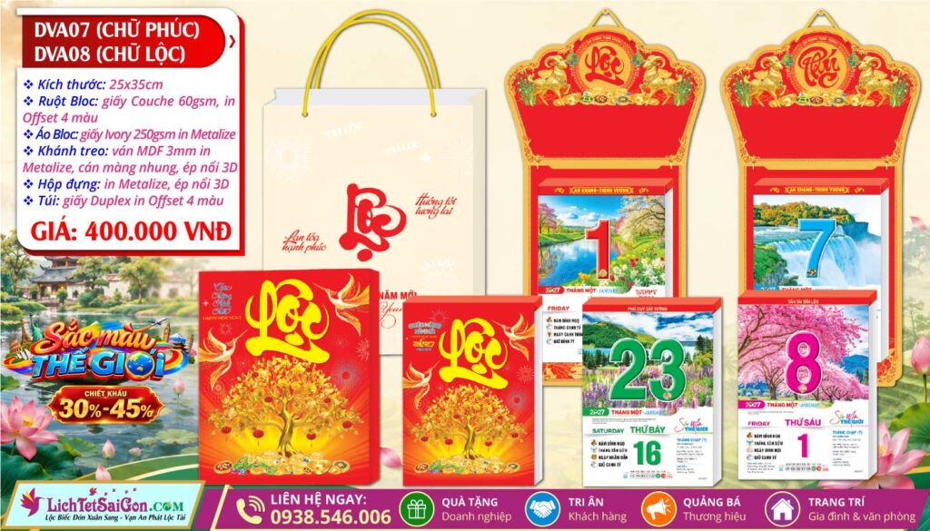 [Mã Số: DVA07] Bloc Cực Đại (25x35cm) - Sắc Màu Thế Giới