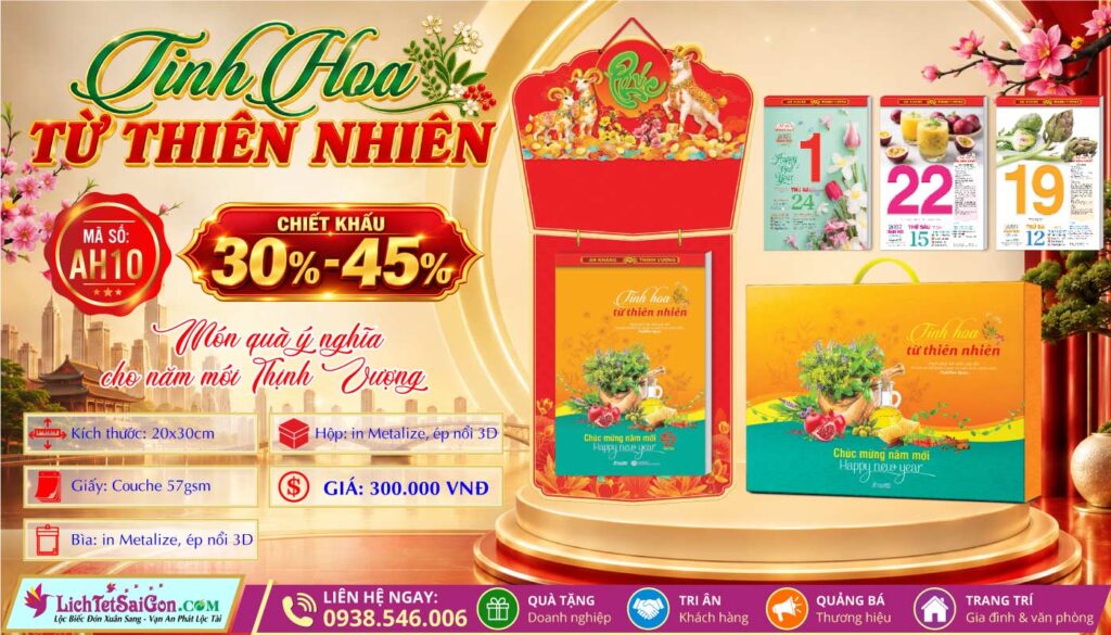 [Mã Số: AH10] Bloc Siêu Đại (20x30cm) - Tinh Hoa Từ Thiên Nhiên