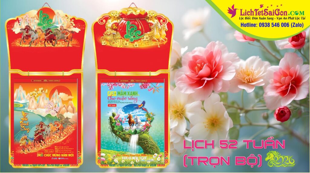 Banner lịch 52 tuần 2026