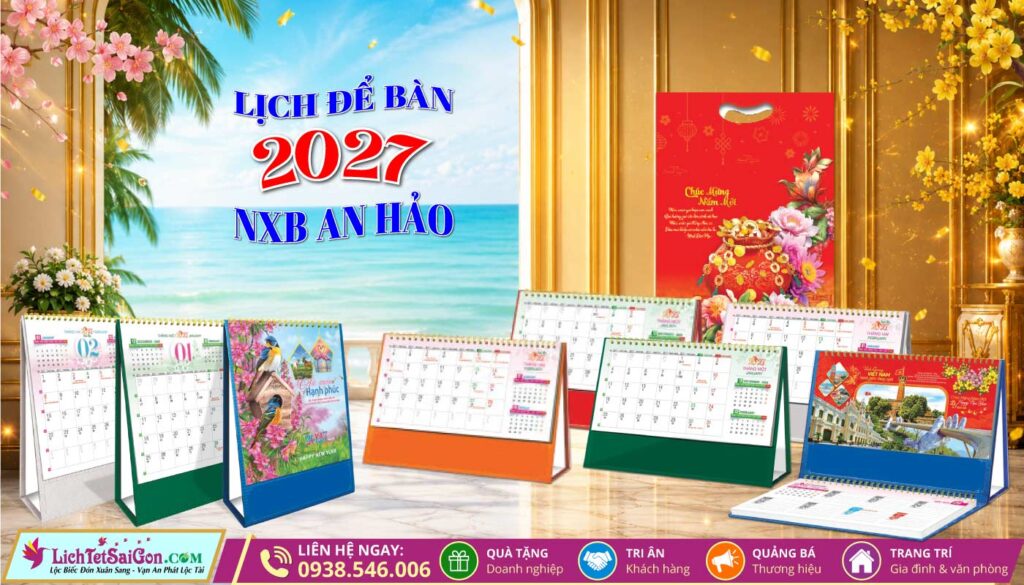 Lịch Để Bàn A & M anhao
