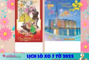 Lịch Lò Xo 7 Tờ Hai Bà Trưng