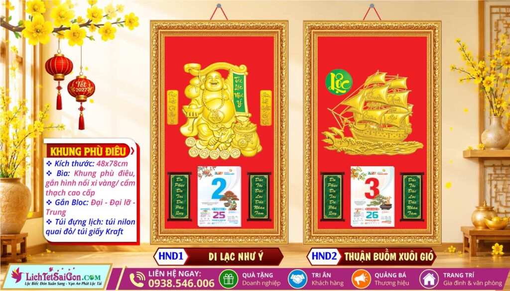 MS: HND1 - Di Lạc Như Ý + MS: HND2 - Thuận Buồm Xuôi Gió