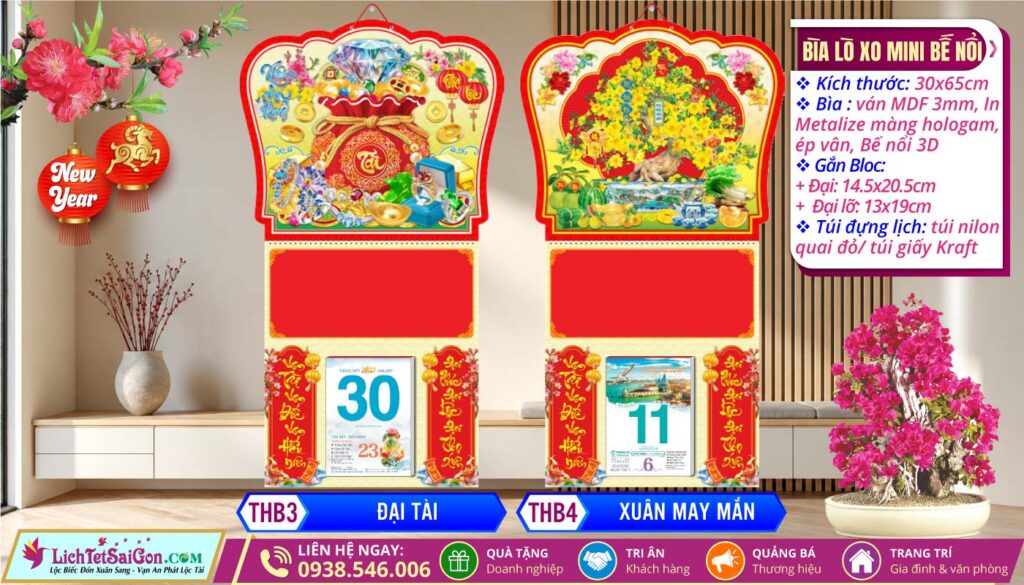 MS: THB3 - Đại Tài + MS: THB4 - Xuân May Mắn