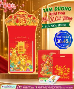 Bloc Siêu Cực Đại Đặc Biệt (38x54cm) - HN01 - Tam Dương Khai Thái - Như Ý Cát Tường